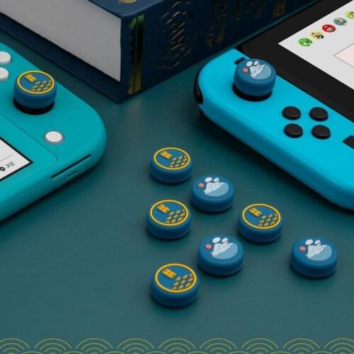 China Style Soft Thumb Stick Grip Cap Joystick Protective Cover For Nintendo Switch NS Lite Joy-con Controller Thumbstick Case
