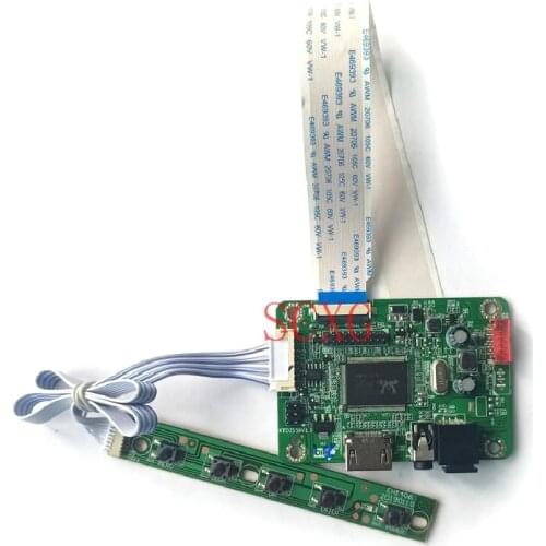 DIY kit 1366*768 WLED EDP 30-Pin Drive display controller board Laptop HDMI-compatible Fit B156XTN01.0 B156XTN02.6 B156XTN03.1/5