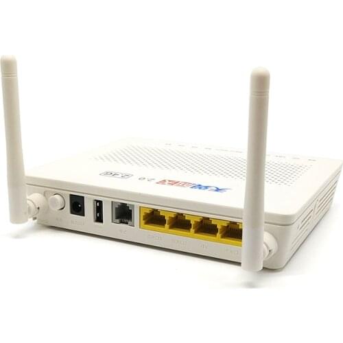 Newly released HW XPON ONT ONU HS8145C 1GE+3FE+1TEL+WIFI 2.4g English interface works GPON EPON, same as EG8141A5