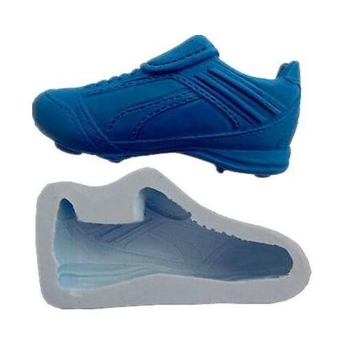 New style Sports shoes hot sale chocolate silicone mold fondant Cake decoration mold soap mold Free shipping