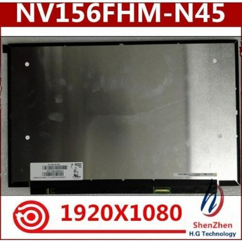 Original for BOE exactly model NV156FHM-N45 NV156FHM N45 15.6''inch Laptop Lcd Screen 1920*1080 EDP 30 Pins