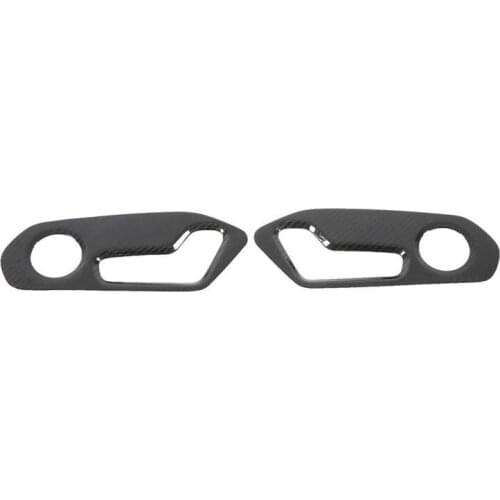 Seat Switch Panel Cover Carbon Fiber Power Seat Switch Panel for Automotive Interior Trim