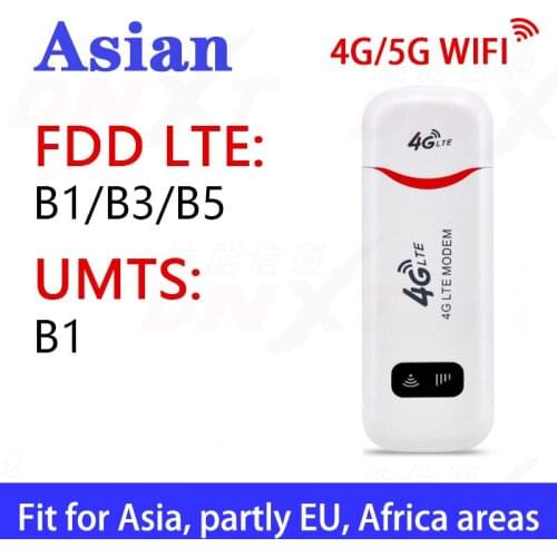 Cheapest FDD B1/B3/B5 4G LTE WiFi USB Modem Dongle