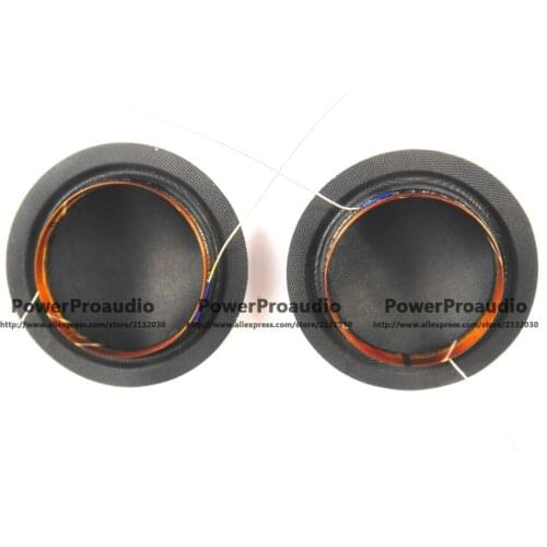 2 pcs 25.4mm 25.5mm (1") silk diaphragm dome Tweeters voice coil 8ohm