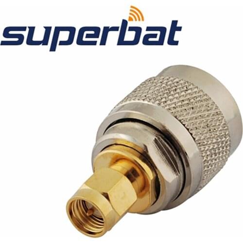 Superbat SMA Plug to UHF PL-259 Male Straight Adapter RF Coaxial Connector