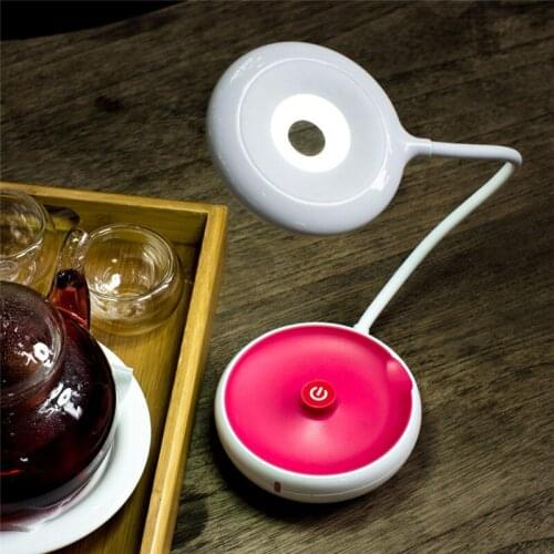 LED Portable Bedside Table Lamp Three Dimmer Touch Switch YoYo Lamp USB Rechargeable Night Light Luminarias Flashlight