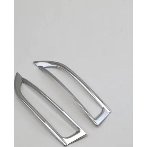 1 Pair Car-Styling For Honda Avancier 2017 Rear Trunk Fog Light Cover ABS Exterior Accessories Car Styling