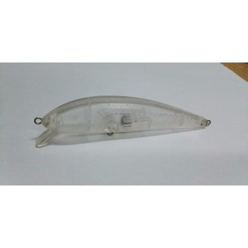 1pcs Unpainted Hardbaits Minnow Fishing Lure Bodies 5 1/8 Inch 9/16 OZ Blank lures JS#39