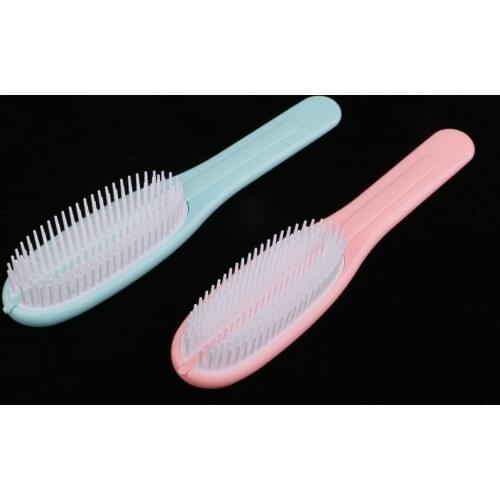 2pcs Fashion Pocket Dismountable Travel Size Comb Straight Curl Hair Brushes