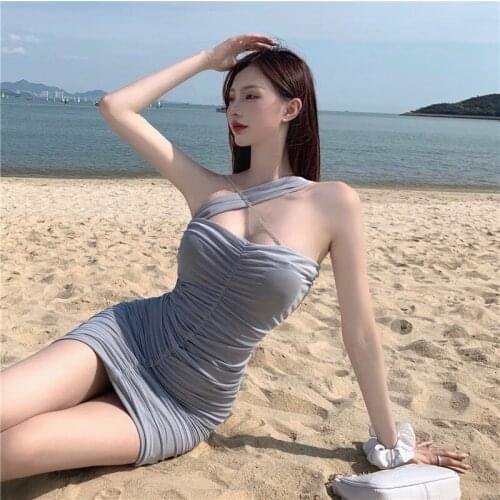 AIWOTWOTONG Fashion Tight Dresses
