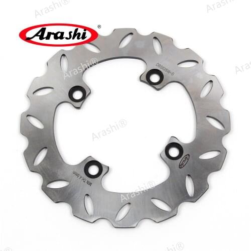 ARASHI For KAWASAKI ER6F ER6N 650 06-15 Z 750 04-06 CNC Rear Brake Disc Disks Rotors VERSYS 650 07-14 Z750 2004-2006