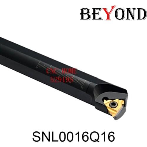 BEYOND Factory Outlets SNL0016Q16 SNL SNL0016 Turning Toolholder Threading Lathe Tools Cutter Boring Bar CNC Machine
