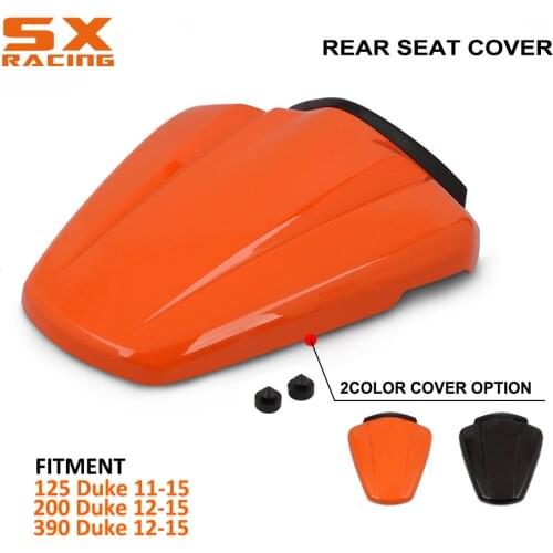 Motorbike High Quality ABS Plastic Colorful Rear Seat Cover Cowl For KTM Duke 125 2011 2012 2013 2014 2015 Duke 200 390 12-15