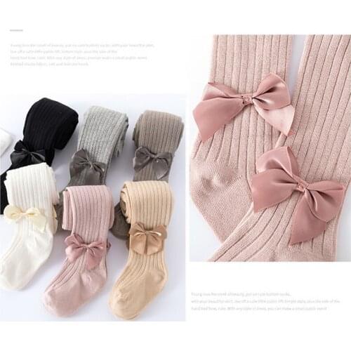 Newborn Baby Tights Kids Bow Children Stockings Baby Girls Pantyhose Infant Meisjes Pantyhose For Baby Girl Boy Stocking