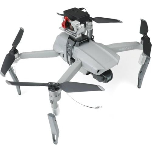 Drone Remote Thrower for DJI Mavic Air 2 Fishing Bait Delivery Parabolic Air-Dropping System Battery Quadcopter Accessories