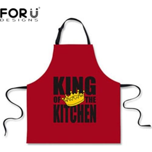 Мужские фартуки для кухни FORUDESIGNS China At AliExpress