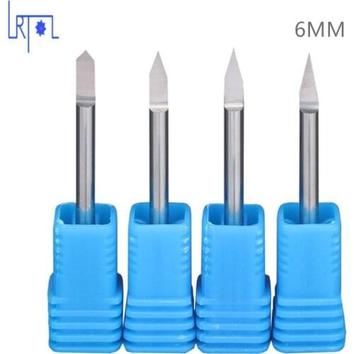 6mm*50mm A CNC Engraving bits, Cutter Graver Carving Knife for PVC,Wood,copper,AL Material Cuttin
