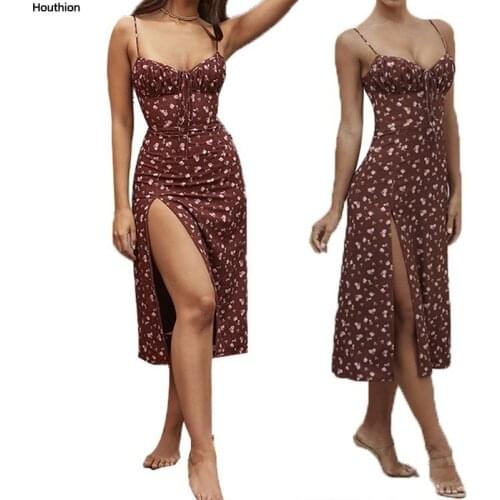 Houthion Summer Dresses With A Slit