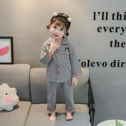 100%Cotton Baby Boys Girls Sets Spring Autumn Undershirts Sleepwear Robe Pajama Sets Kids Toddler Outwear Childrens Clothing