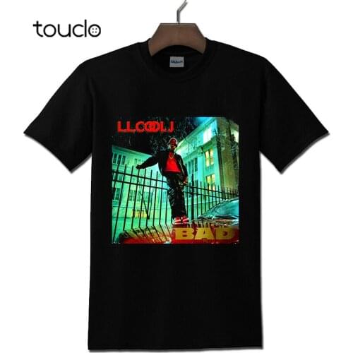 LL Cool J - Bad Hip Hop Rap Black T-shirt S - 3XL