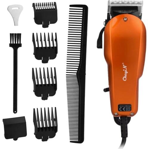 220-240V Professional Hairdressing Machine Men Kid Classic Hair Clipper Trimmer Powerful Hair Cutting Machine Household Barber 5