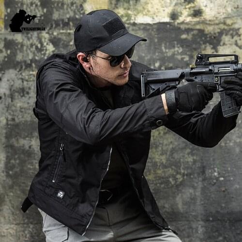 New Mens Tactical Jacket Male Slim Fat Multiple Pockets TAD Governor Special Casual Jacket Men Brand Clothing Outwear BF1121