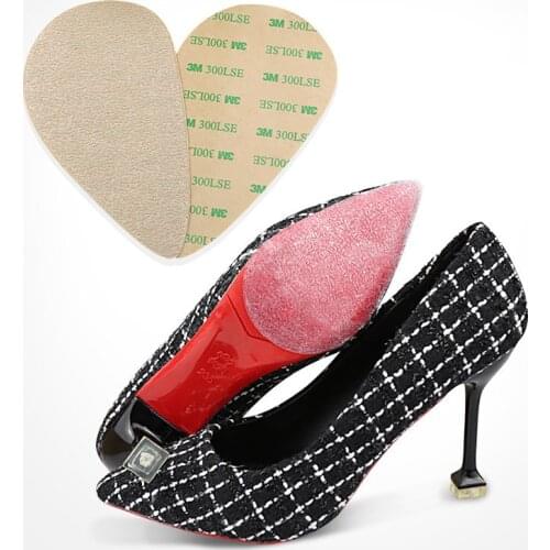 Anti-Slip Soles for Shoes Protector Women High Heel Sole Non Slip Sticker Rubber Grips Forefoot Outsoles Pad Insert Accessories