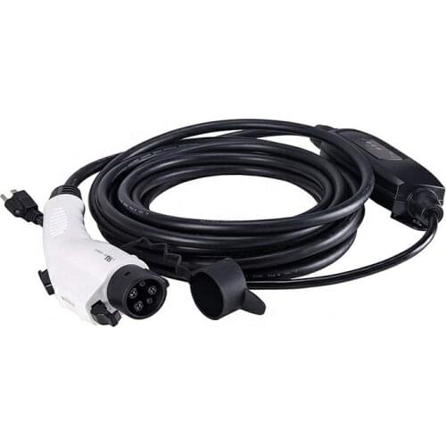 Sae j1772 charging cable connectors duosida ev charger with NEMA 5-15 plug