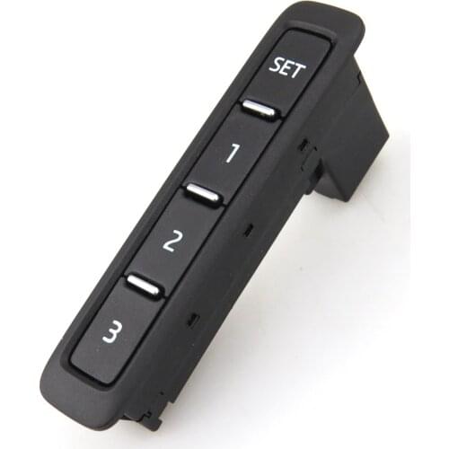 READXT Chrome Seat Memory Adjust Switch Button car accessories For VW Passat B6 CC Tiguan Octavia Superb Yeti 1Z0 959 769 A