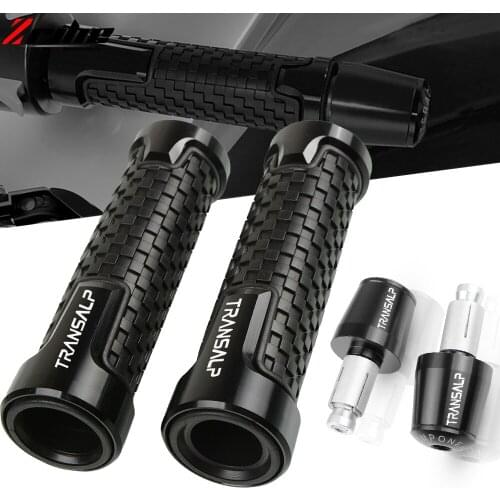 For Honda TRANSALP 600 650 700 XL700V Transalp ABS XL 650 V1-V7 XL650V 7/8" 22mm Motorcycle Handle Grips Ends Racing Handlebar