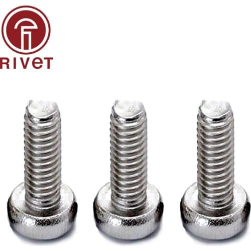 304 GB2672 DIN EN ISO 14583 M5 M6 M8 Torx Screw Six-lobe Socket Bolt Plum Slot Pan Screws Round Head Column Bolts Thread Nail