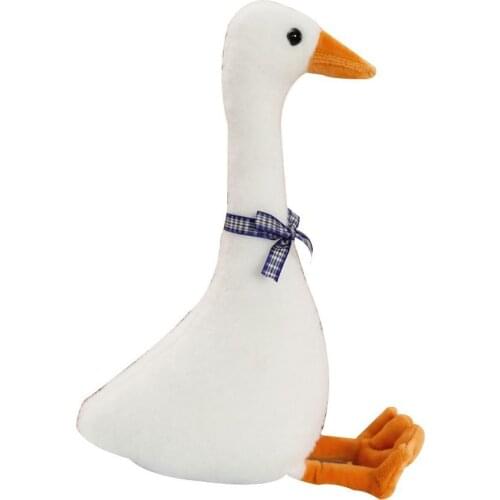 30cm Cute Long Neck Goose Animal Soft Plush Stuffed Doll Toy Cushion Sofa Pillow Soft Doll Children Birthday Gift