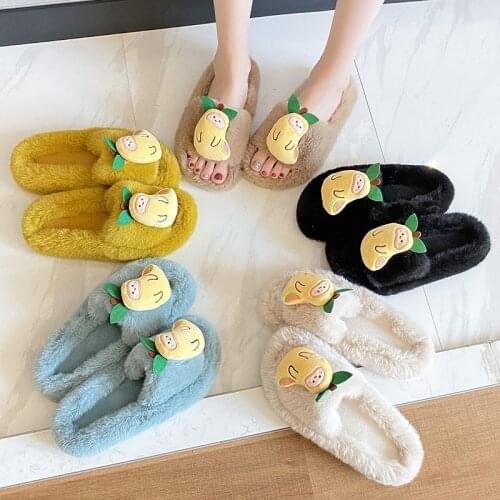 The Lovely Mango Toe Is Suitable for Slippers Anywhere in Spring and Autumn