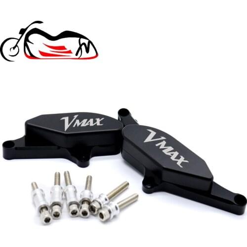 Engine Case Slider Crash Protector For YAMAHA V-MAX 1700 2009-2018 VMAX Motorcycle Accessories Guard Cover Left & Right