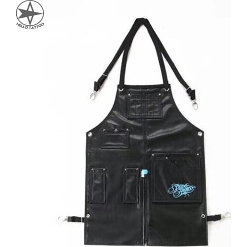 HELLO Leather Apron Tattoo Artist Apron Barista Manicure Gardener Baker