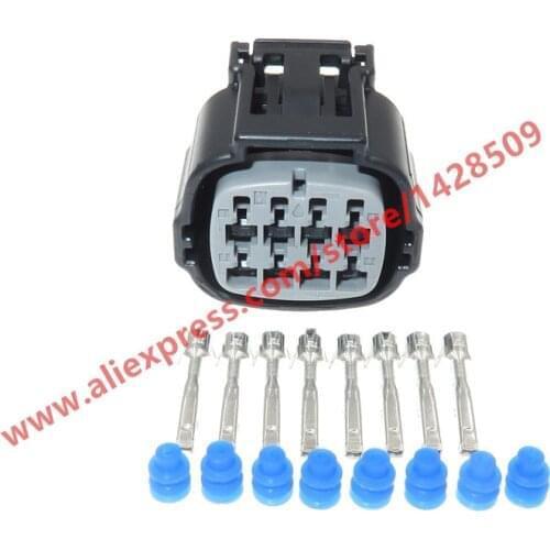 10 Sets 8 Pin Auto Electric Waterproof Female Transmission Plug Waterproof Connector For Honda 7283-3809-30