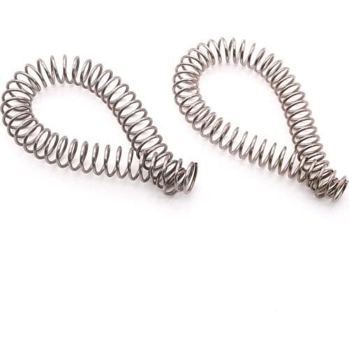 5PCS, Wire Diameter 0.6/0.7mm 304 Stainless Steel Compression Spring, Length 305mm Y Type Compressed Spring