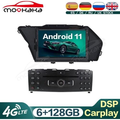 For Mercedes Benz GLK X204 GLK300 GLK350 2008 - 2012 Android Car Multimedia Player DVD Stereo Head Unit Carplay GPS Navigation