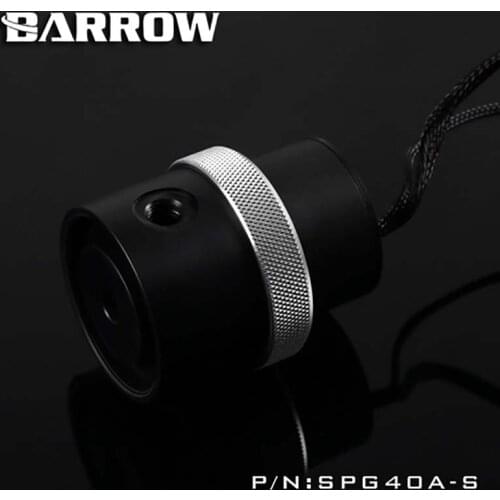 Barrow SPG40A-S 18W pump,PWM Standard,Black/White/Transparent for water cooler building