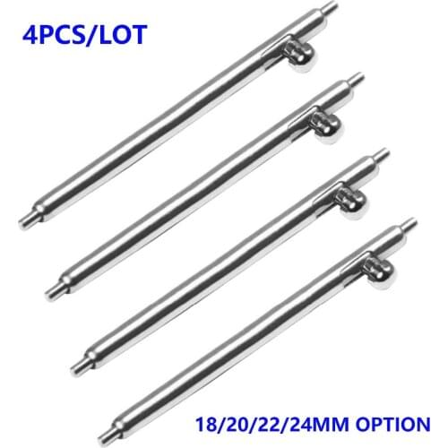 Quick Release Spring Bars Pins For Sumsung galaxy 46mm 42mm Gear S3 Pins Watch Strap Replacement Band 18mm 20mm 22mm 24mm