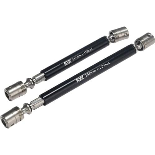 KYX Racing Stainless Steel Center Drive Shaft Upgrades Parts Accessories for 1/10 RC Crawler Car Axial RBX10 RYFT