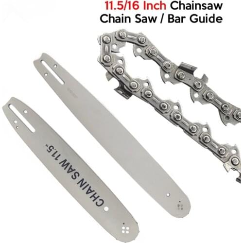 11.5/16 Inch Chainsaw Chain Saw or Bar Guide Change Angle Grinder Into Chain Saw Woodworking Tool Wood Cutting Chainsaw Parts