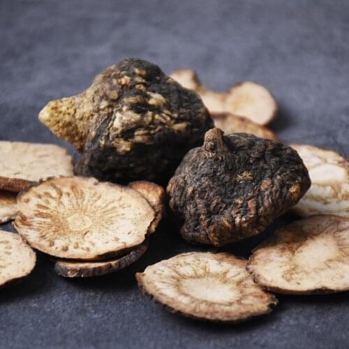 Yunnan Pure Black Maca Herbal Tea Root Dry Slice for Healthy Energy Personal Care Stronger Sexual Improve for Men & Women