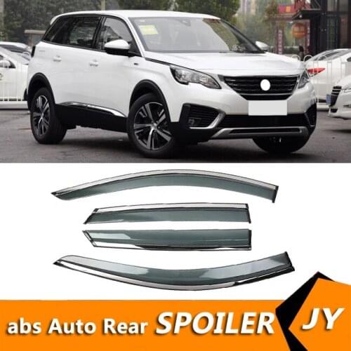 For Peugeot 5008 2019 Window Visor Vent Shades Sun Rain Deflector Guard For Peugeot 5008 Auto Accessories 4PCS/SET