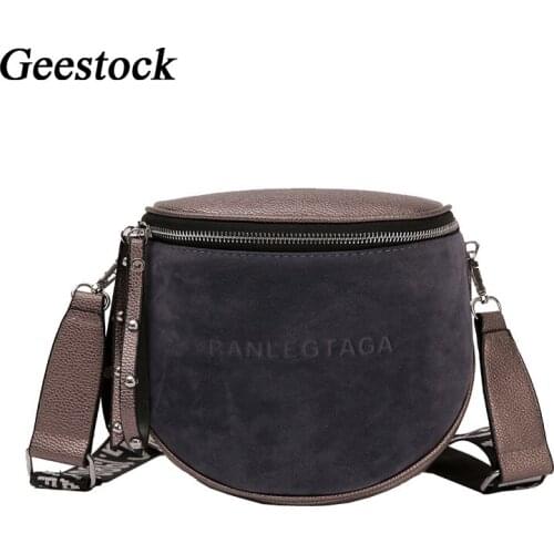 Geestock Women' Bags for PU Leather Saddle Shoulder Bag Summer Bucket Tote Holographic Bag Casual Phone Card Matte Pouch