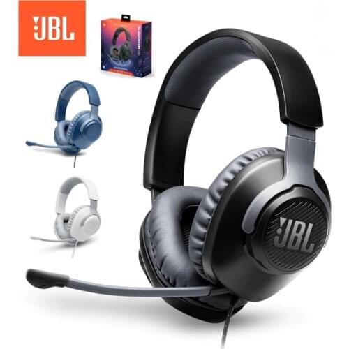 JBL QUANTUM100 Gaming Headset 7.1 with Mic Microphone Foldable Headphones for PS4 for Nintendo Switch for Xbox One PC TV Phone