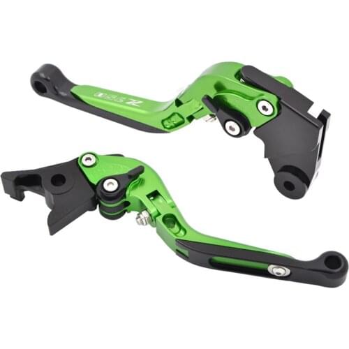 JAER CNC Folding Extendable Clutch Brake Lever Set for Kawasaki Z750 2007 2008 2009 2010 2011 2012