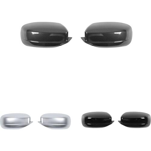 For Charger Side Door Rearview Mirror Cover Decoration Trim for Dodge Charger 2010-2020 ABS