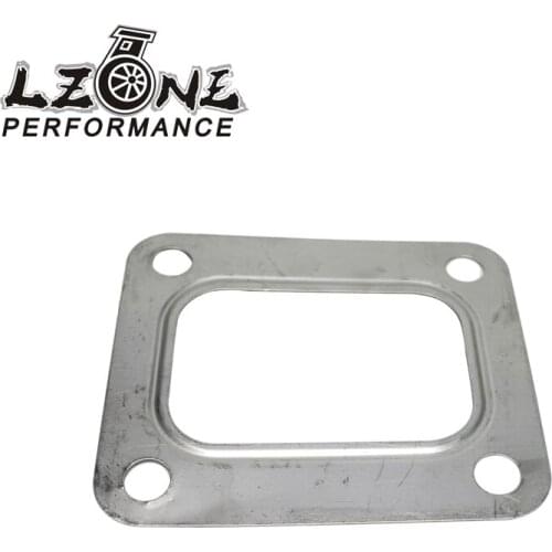 LZONE - T04E T66 T70 GT35 GT40 T4 Turbo Turbine Inlet Gasket T4 Flange Gasket 4 Bolt 304 Stainless Steel JR4807