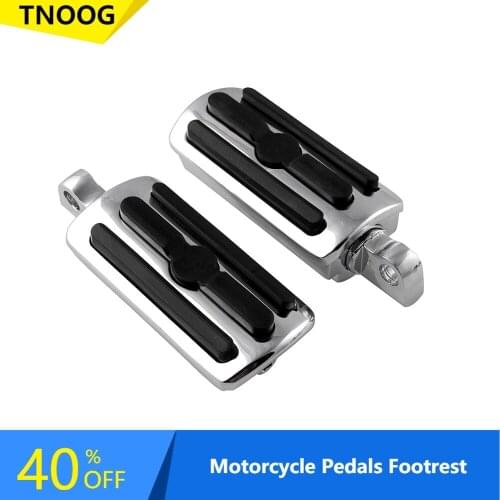 TNOOG Motorcycle Accessories 32mm 1-1/4" Foot Peg Highway Pedals Footrest For Harley Touring Road Electra Glide King XL 883 1200